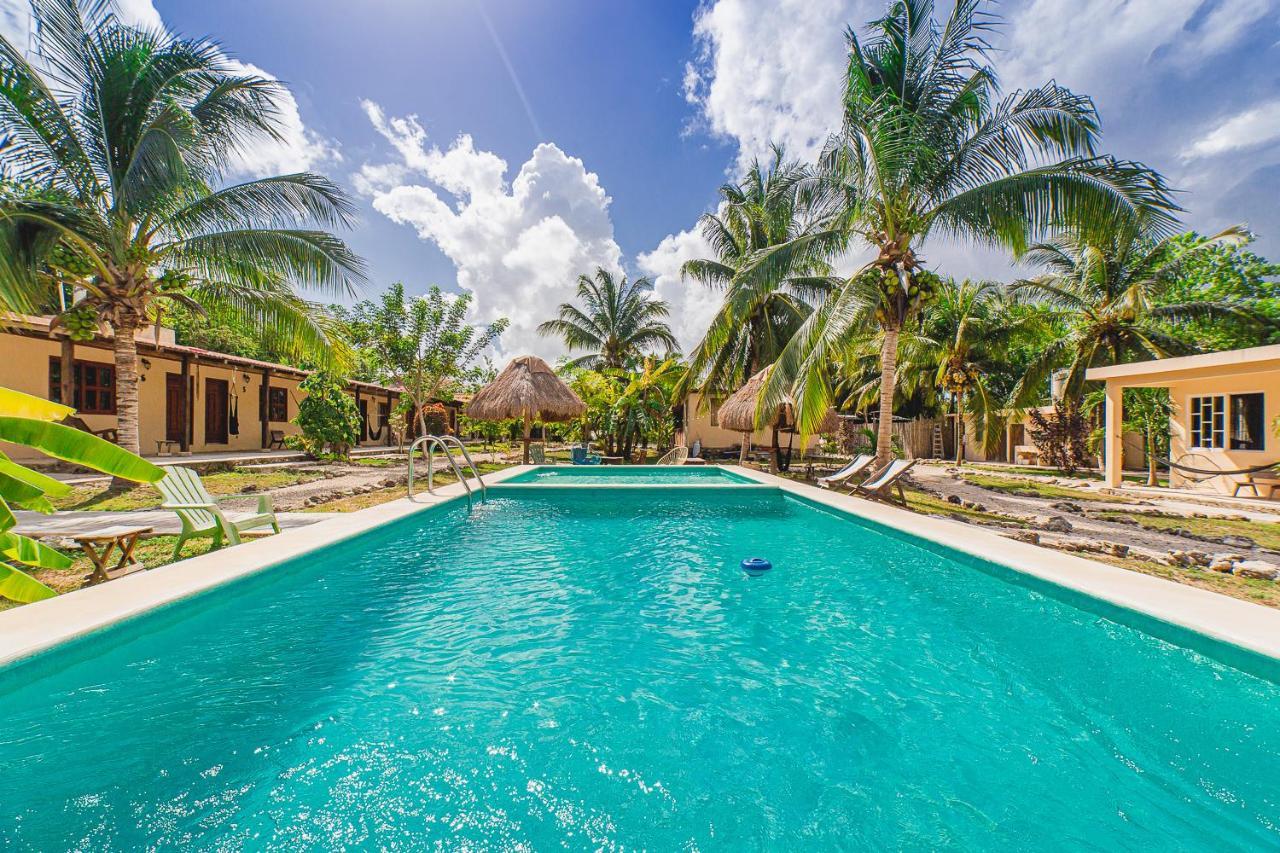 Posada Palmar Bacalar Eksteriør billede