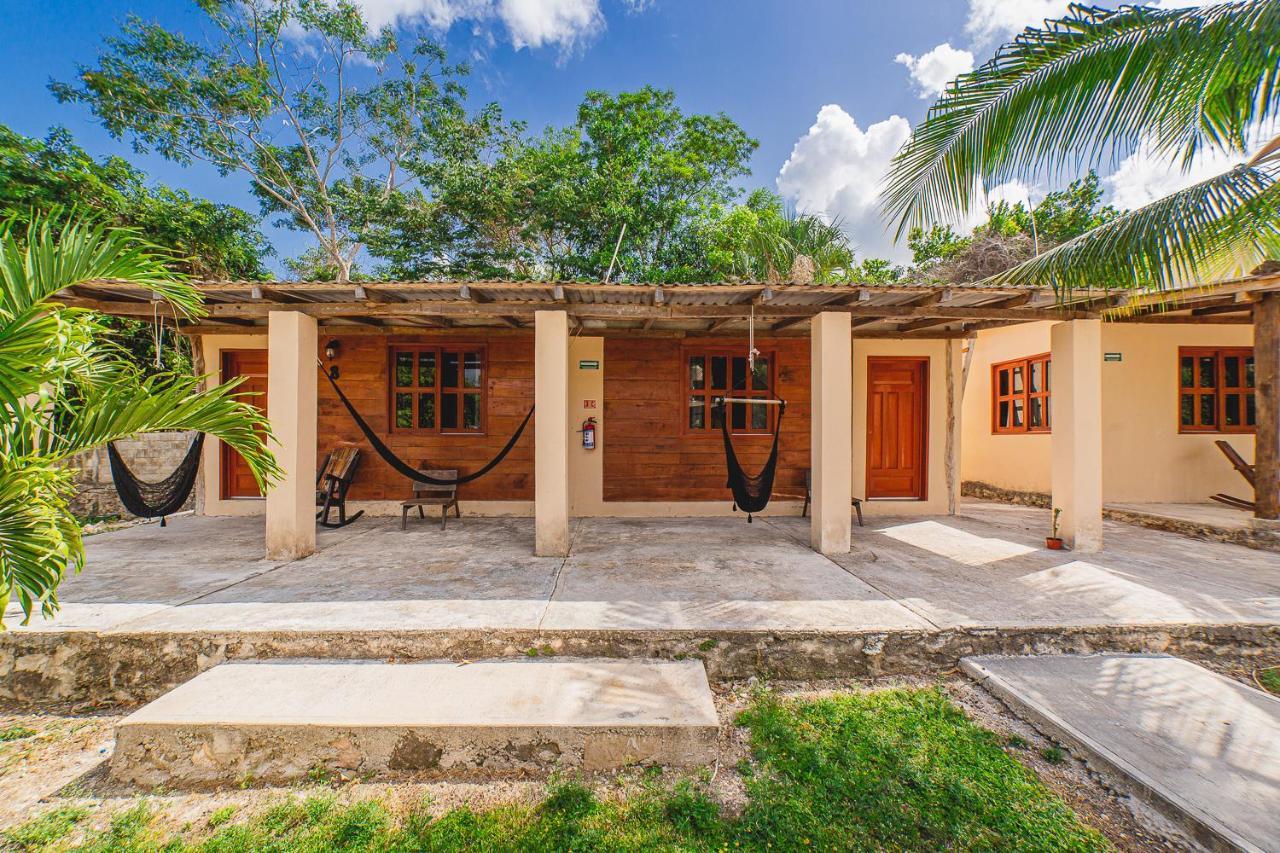 Posada Palmar Bacalar Eksteriør billede