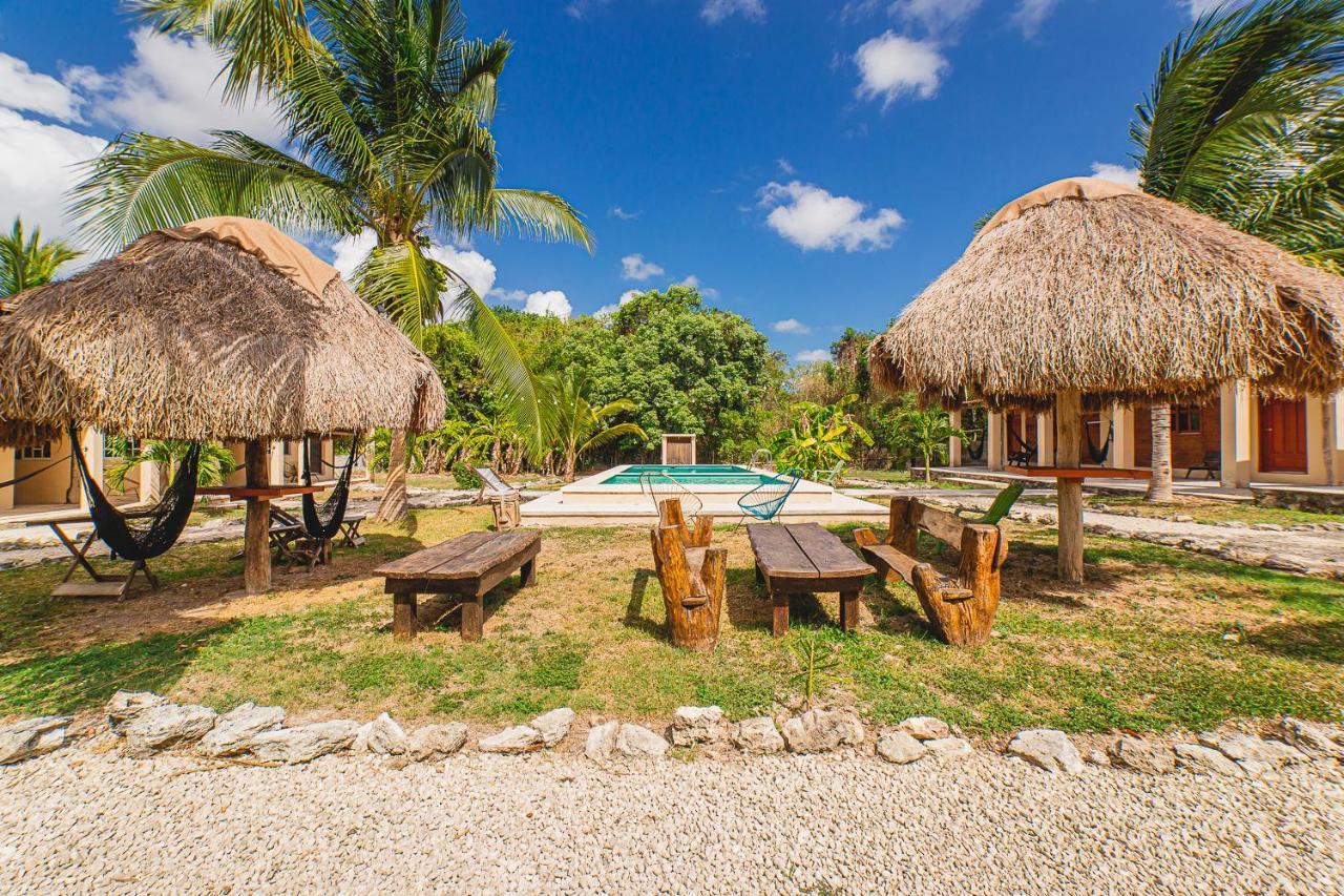 Posada Palmar Bacalar Eksteriør billede