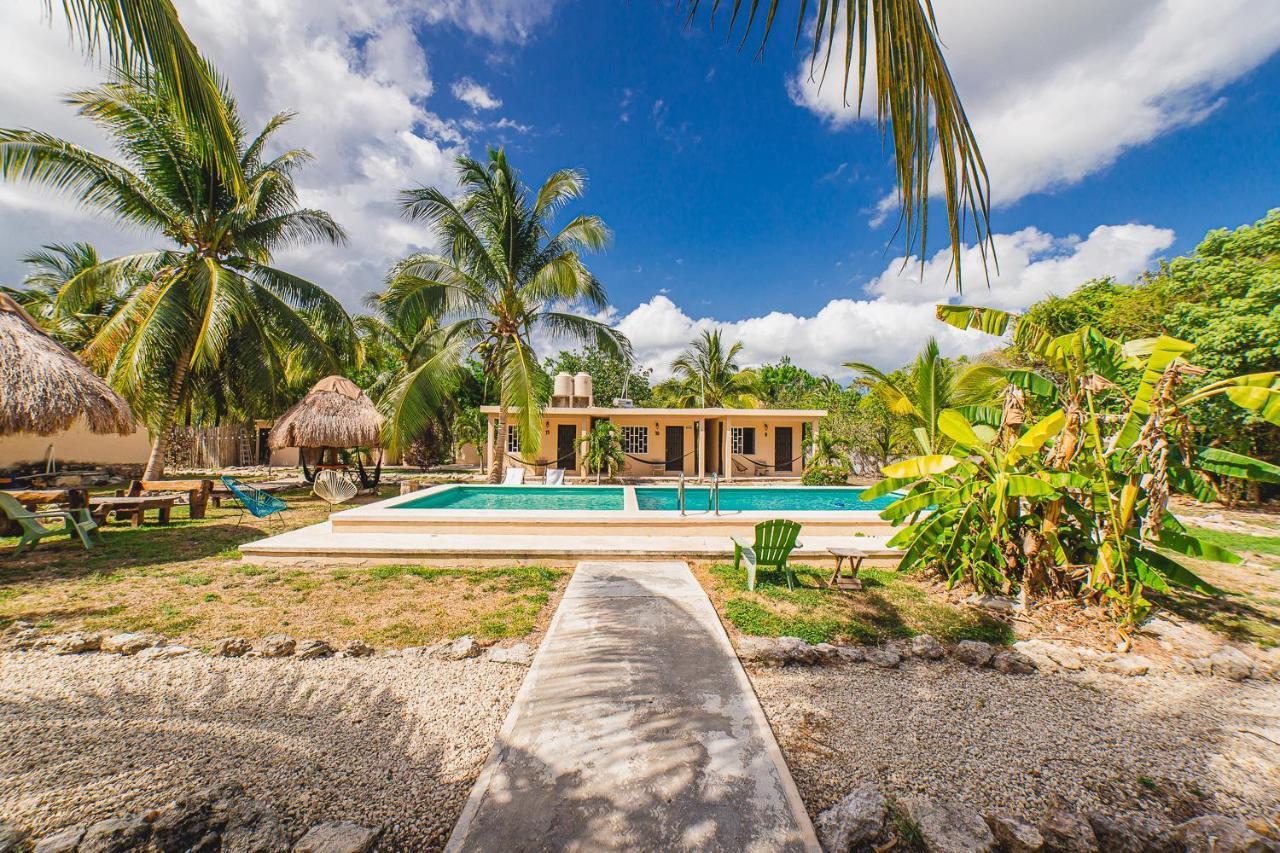 Posada Palmar Bacalar Eksteriør billede