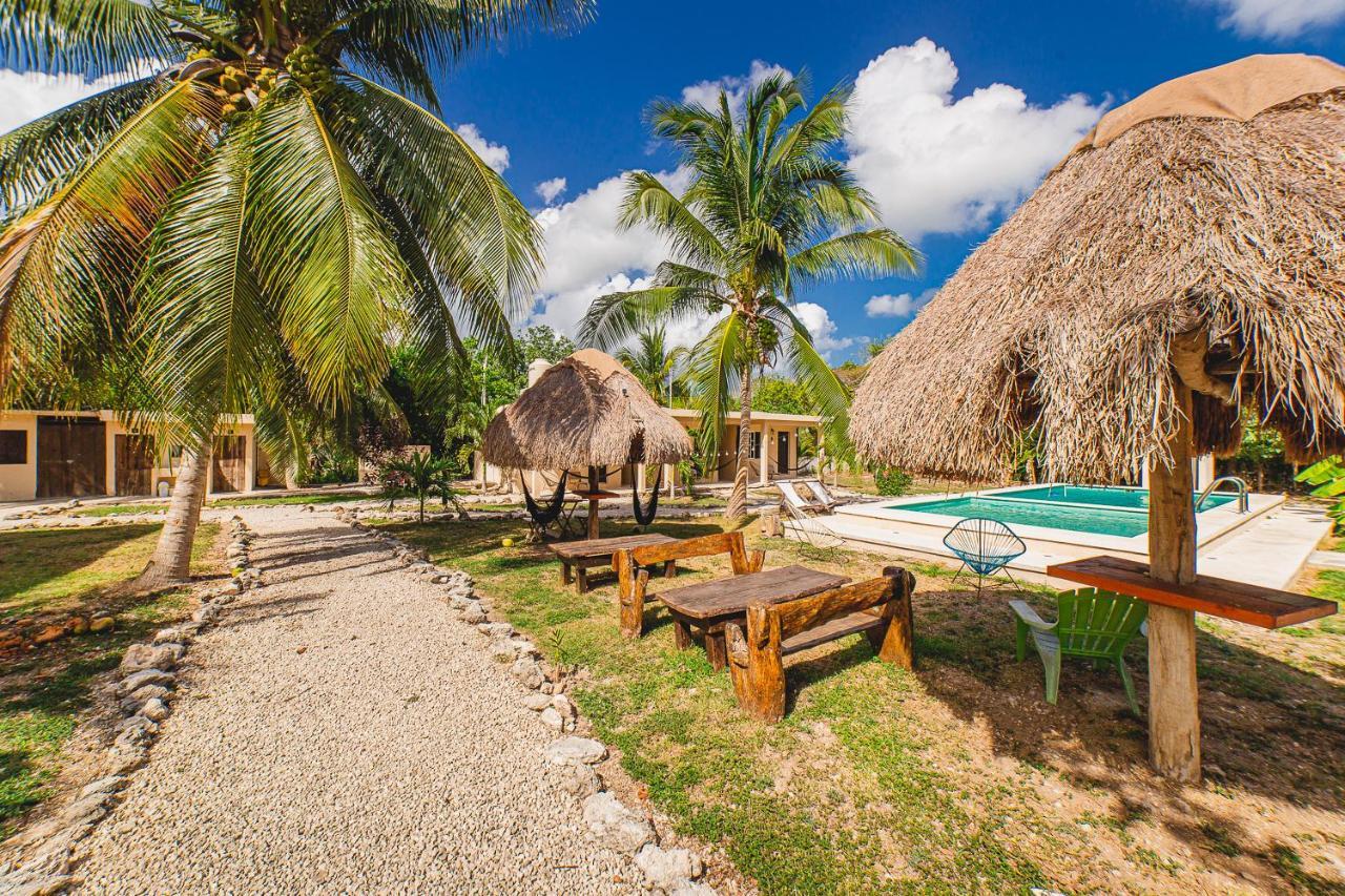 Posada Palmar Bacalar Eksteriør billede