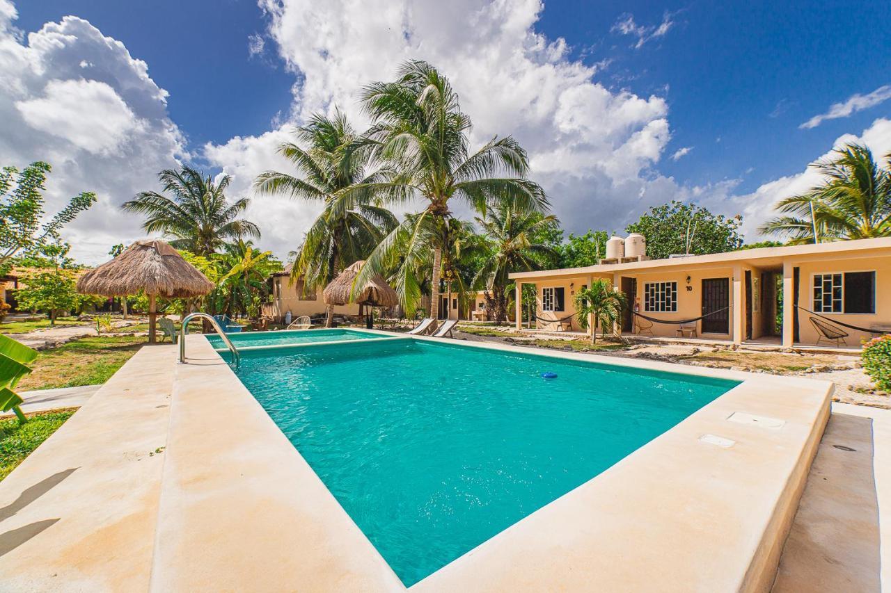Posada Palmar Bacalar Eksteriør billede