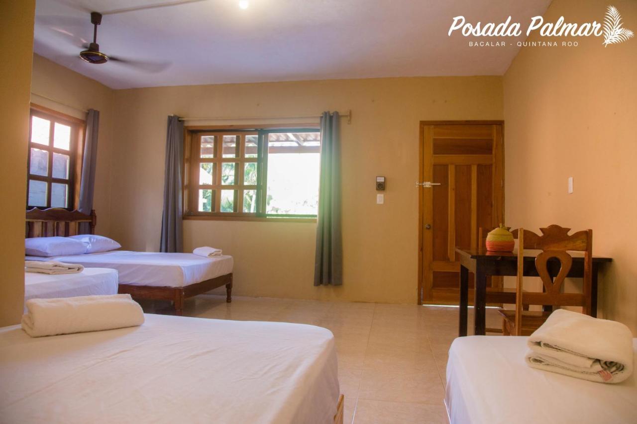 Posada Palmar Bacalar Eksteriør billede